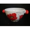 Bol boules coquelicots