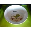 Assiette à bouillie dinosaure 