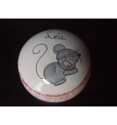 Boîte à dents souris rose