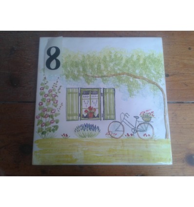 Plaque île de Ré vert