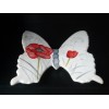 Papillon coquelicot