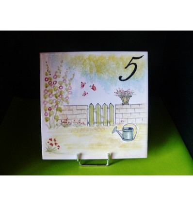 Plaque campagne verte