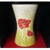 Vase tam-tam coquelicot
